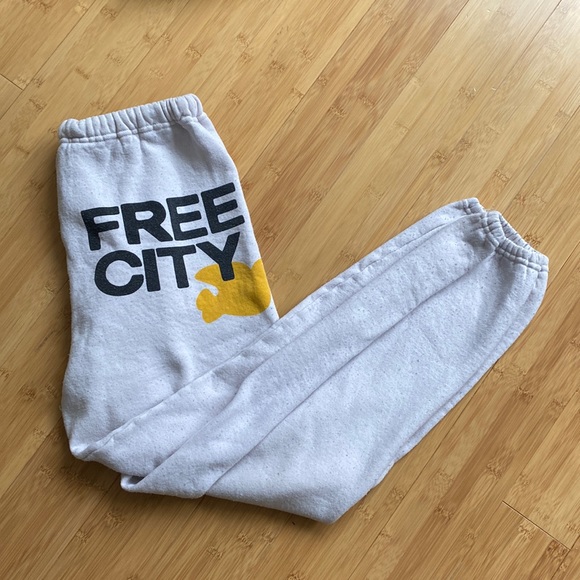 FREECITY Trucolors Sweatpants Pink M - Picture 1 of 4